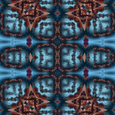 Kusursuz kaotik şablon. Kusursuz soyut doku. Etnik doku. Yaratıcı arkaplan