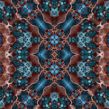 Kusursuz kaotik şablon. Kusursuz soyut doku. Etnik doku. Yaratıcı arkaplan