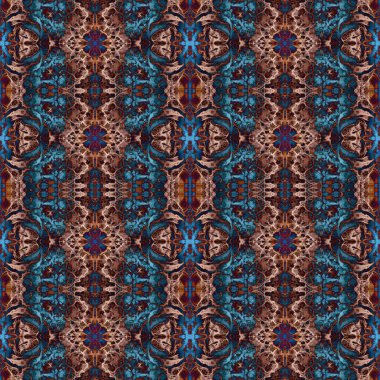 Kusursuz kaotik şablon. Kusursuz soyut doku. Etnik doku. Yaratıcı arkaplan