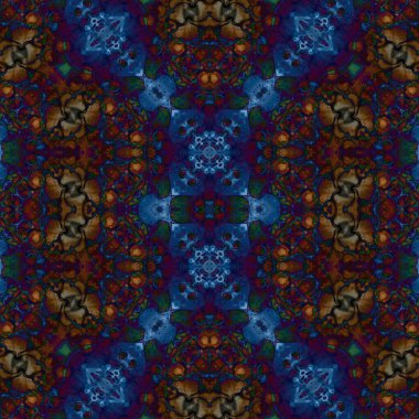 Kusursuz kaotik şablon. Kusursuz soyut doku. Etnik doku. Yaratıcı arkaplan