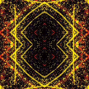 Kusursuz kaotik şablon. Kusursuz soyut doku. Etnik doku. Yaratıcı arkaplan