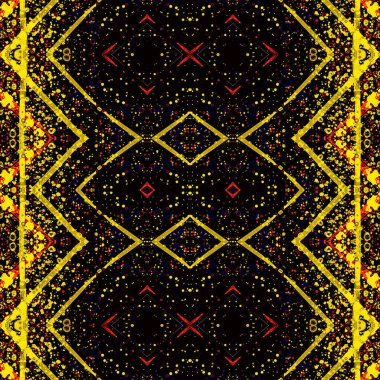 Kusursuz kaotik şablon. Kusursuz soyut doku. Etnik doku. Yaratıcı arkaplan