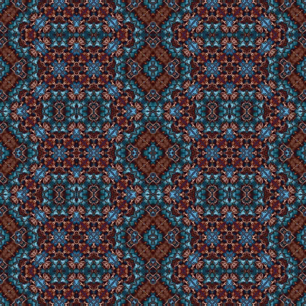 Kusursuz soyut desen. Kusursuz soyut bir arkaplan. Kaotik doku. Mandala