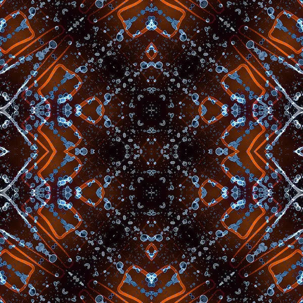 Kusursuz soyut desen. Kusursuz soyut bir arkaplan. Kaotik doku. Mandala