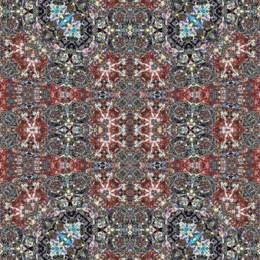 Kusursuz kaotik şablon. Kusursuz soyut doku. Etnik doku. Yaratıcı arkaplan