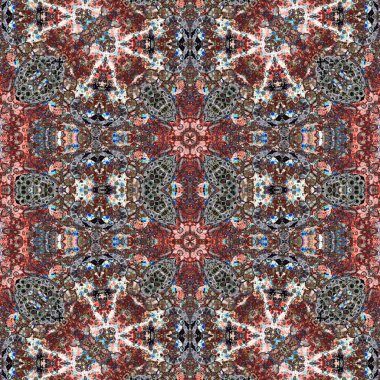 Kusursuz kaotik şablon. Kusursuz soyut doku. Etnik doku. Yaratıcı arkaplan