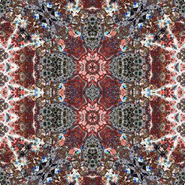 Kusursuz kaotik şablon. Kusursuz soyut doku. Etnik doku. Yaratıcı arkaplan