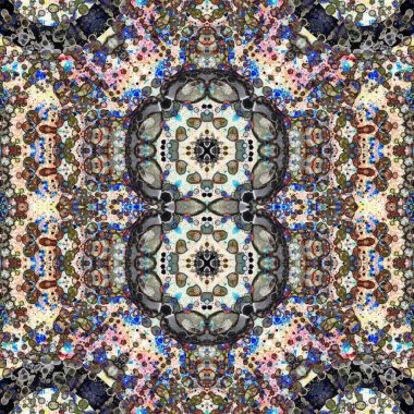 Kusursuz kaotik şablon. Kusursuz soyut doku. Etnik doku. Yaratıcı arkaplan