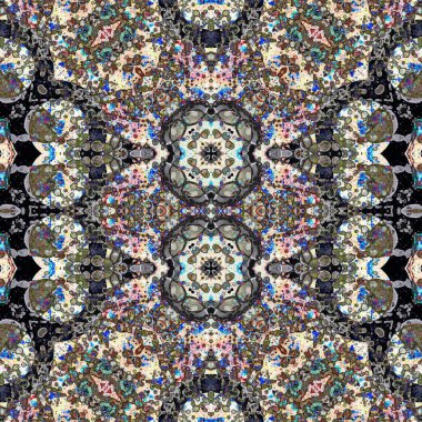 Kusursuz kaotik şablon. Kusursuz soyut doku. Etnik doku. Yaratıcı arkaplan