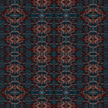 Kusursuz kaotik şablon. Kusursuz soyut doku. Etnik doku. Yaratıcı arkaplan