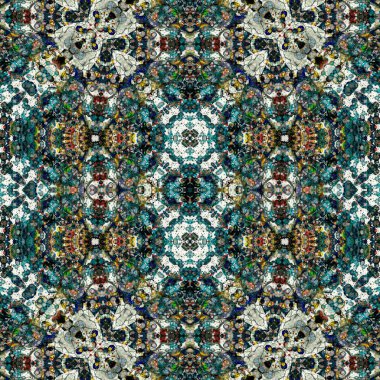 Kusursuz kaotik şablon. Kusursuz soyut doku. Etnik doku. Yaratıcı arkaplan