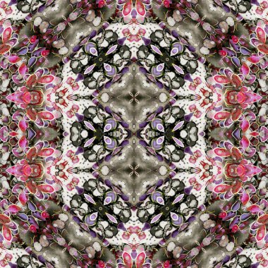 Kusursuz kaotik şablon. Kusursuz soyut doku. Etnik doku. Yaratıcı arkaplan