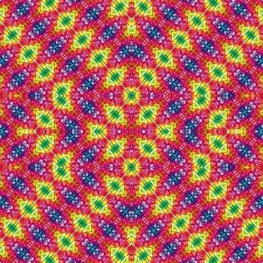 Kusursuz kaotik şablon. Kusursuz soyut doku. Etnik doku. Yaratıcı arkaplan