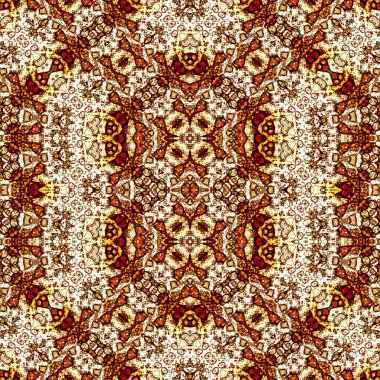 Kusursuz kaotik şablon. Kusursuz soyut doku. Etnik doku. Yaratıcı arkaplan