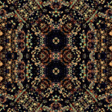 Kusursuz kaotik şablon. Kusursuz soyut doku. Etnik doku. Yaratıcı arkaplan