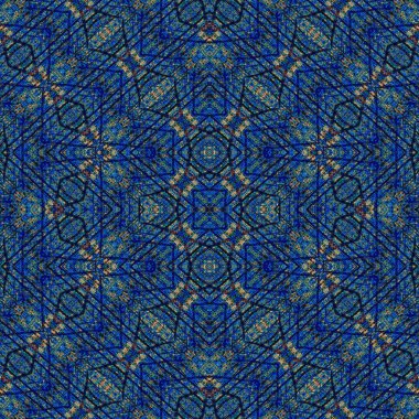 Kusursuz kaotik şablon. Kusursuz soyut doku. Etnik doku. Yaratıcı arkaplan