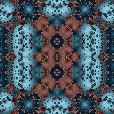 Kusursuz kaotik şablon. Kusursuz soyut doku. Etnik doku. Yaratıcı arkaplan