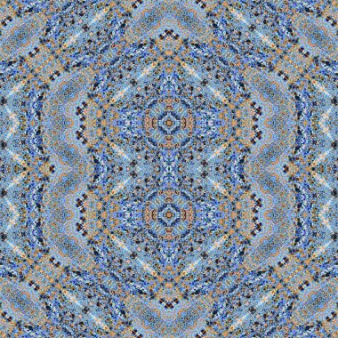 Kusursuz kaotik şablon. Kusursuz soyut doku. Etnik doku. Yaratıcı arkaplan