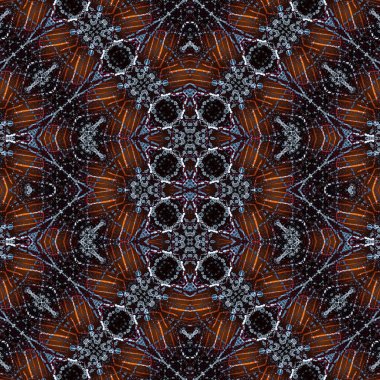 Kusursuz kaotik şablon. Kusursuz soyut doku. Etnik doku. Yaratıcı arkaplan