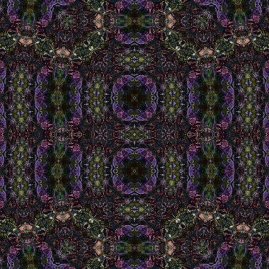 Kusursuz kaotik şablon. Kusursuz soyut doku. Etnik doku. Yaratıcı arkaplan