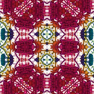 Kusursuz kaotik şablon. Kusursuz soyut doku. Etnik doku. Yaratıcı arkaplan