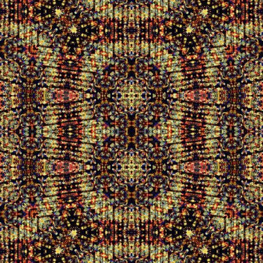 Kusursuz kaotik şablon. Kusursuz soyut doku. Etnik doku. Yaratıcı arkaplan