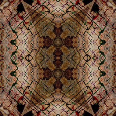 Kusursuz kaotik şablon. Kusursuz soyut doku. Etnik doku. Yaratıcı arkaplan