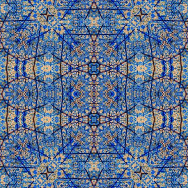 Kusursuz kaotik şablon. Kusursuz soyut doku. Etnik doku. Yaratıcı arkaplan