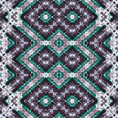 Kusursuz kaotik şablon. Kusursuz soyut doku. Etnik doku. Yaratıcı arkaplan