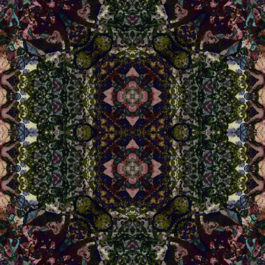 Kusursuz kaotik şablon. Kusursuz soyut doku. Etnik doku. Yaratıcı arkaplan