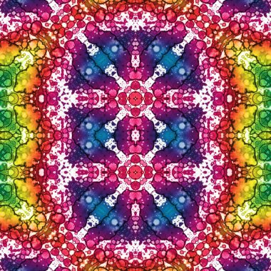 Kusursuz kaotik şablon. Kusursuz soyut doku. Etnik doku. Yaratıcı arkaplan