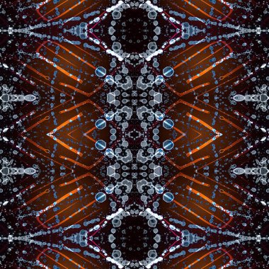 Kusursuz kaotik şablon. Kusursuz soyut doku. Etnik doku. Yaratıcı arkaplan