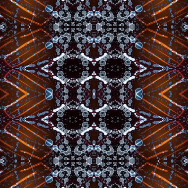 Kusursuz kaotik şablon. Kusursuz soyut doku. Etnik doku. Yaratıcı arkaplan