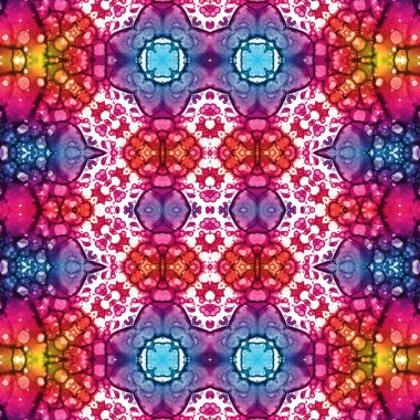 Kusursuz kaotik şablon. Kusursuz soyut doku. Etnik doku. Yaratıcı arkaplan