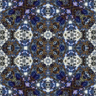 Kusursuz kaotik şablon. Kusursuz soyut doku. Etnik doku. Yaratıcı arkaplan