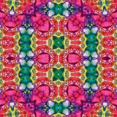 Kusursuz kaotik şablon. Kusursuz soyut doku. Etnik doku. Yaratıcı arkaplan