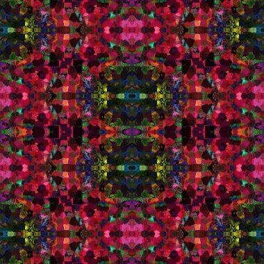 Kusursuz kaotik şablon. Kusursuz soyut doku. Etnik doku. Yaratıcı arkaplan