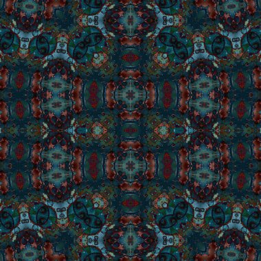 Kusursuz kaotik şablon. Kusursuz soyut doku. Etnik doku. Yaratıcı arkaplan