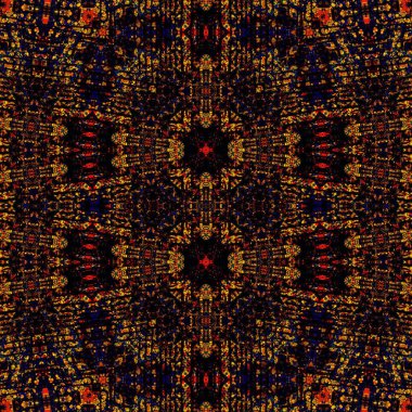 Kusursuz kaotik şablon. Kusursuz soyut doku. Etnik doku. Yaratıcı arkaplan