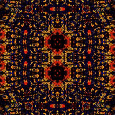 Kusursuz kaotik şablon. Kusursuz soyut doku. Etnik doku. Yaratıcı arkaplan