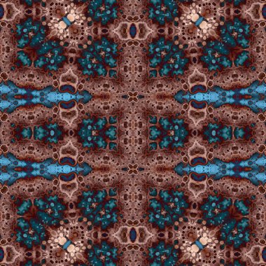 Kusursuz kaotik şablon. Kusursuz soyut doku. Etnik doku. Yaratıcı arkaplan