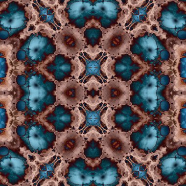 Kusursuz kaotik şablon. Kusursuz soyut doku. Etnik doku. Yaratıcı arkaplan