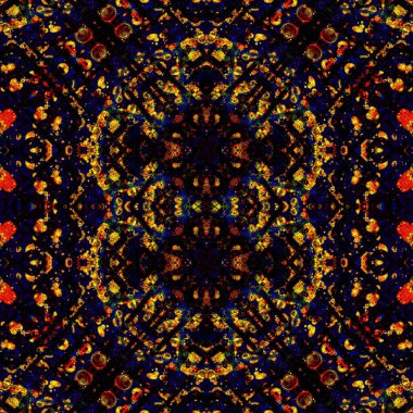 Kusursuz kaotik şablon. Kusursuz soyut doku. Etnik doku. Yaratıcı arkaplan