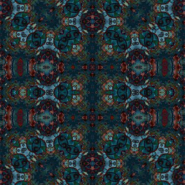 Kusursuz kaotik şablon. Kusursuz soyut doku. Etnik doku. Yaratıcı arkaplan