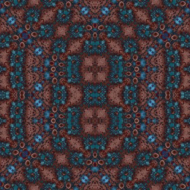 Kusursuz kaotik şablon. Kusursuz soyut doku. Etnik doku. Yaratıcı arkaplan