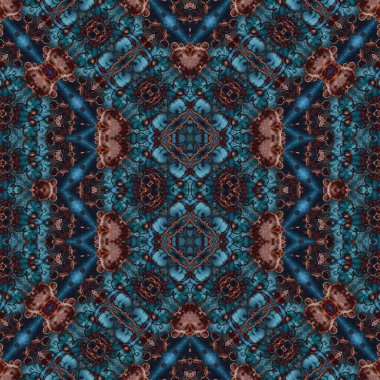 Kusursuz kaotik şablon. Kusursuz soyut doku. Etnik doku. Yaratıcı arkaplan