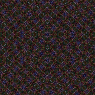 Kusursuz kaotik şablon. Kusursuz soyut doku. Etnik doku. Yaratıcı arkaplan