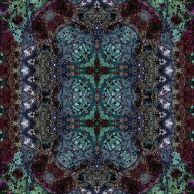 Kusursuz kaotik şablon. Kusursuz soyut doku. Etnik doku. Yaratıcı arkaplan