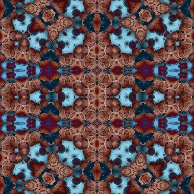 Kusursuz kaotik şablon. Kusursuz soyut doku. Etnik doku. Yaratıcı arkaplan