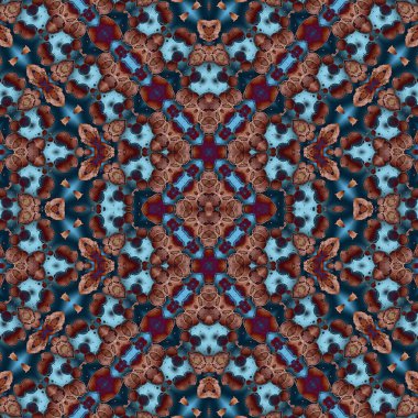 Kusursuz kaotik şablon. Kusursuz soyut doku. Etnik doku. Yaratıcı arkaplan